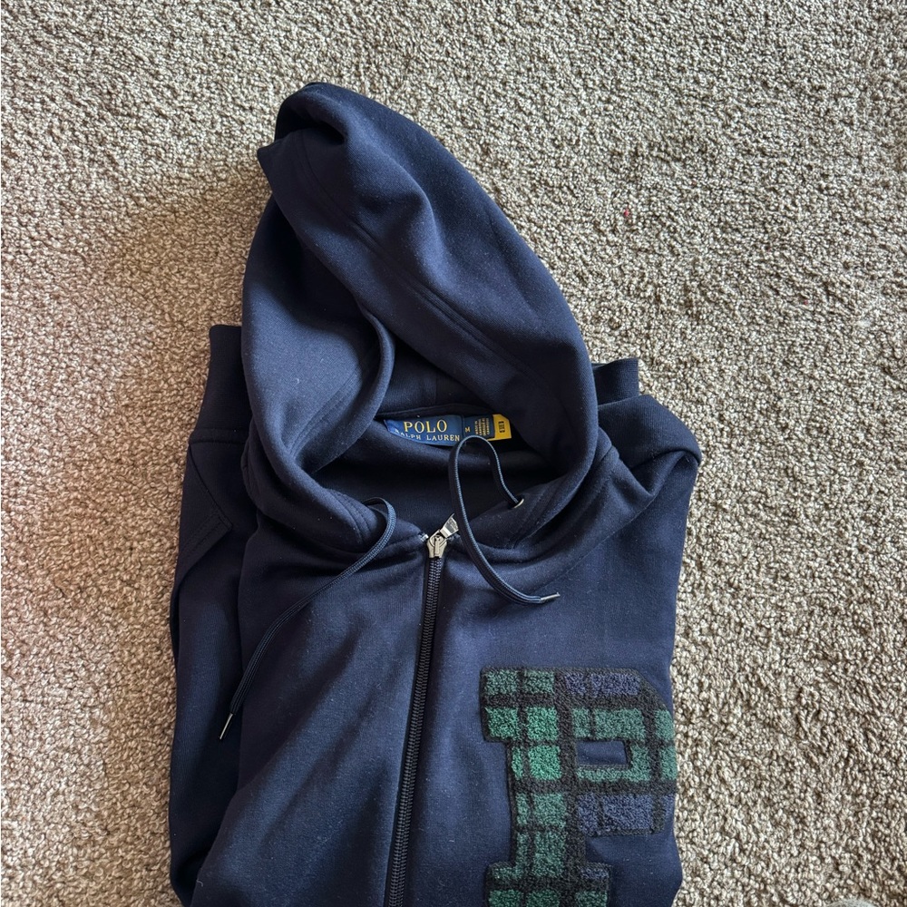 Polo by Ralph Lauren Navy and Green Sweater